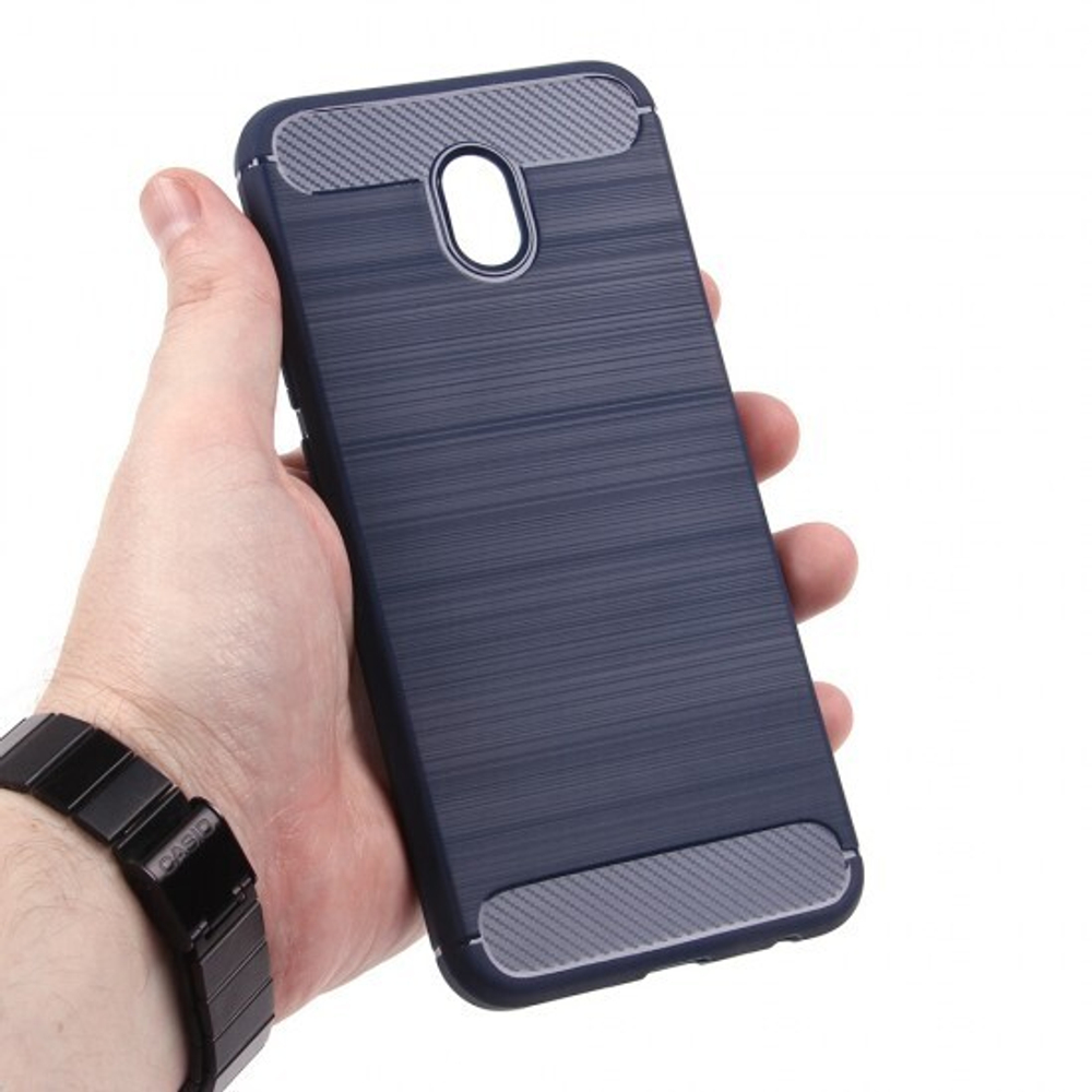 Противоударный чехол для Xiaomi Redmi 8A, 009508 Темно-синий