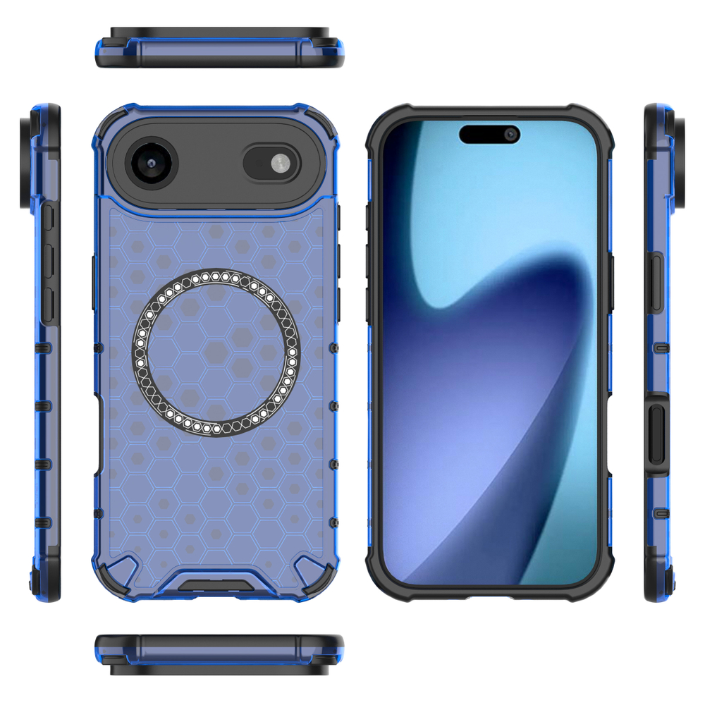 Прозрачный чехол Honeycomb Magnetic Case для iPhone Air