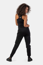 Брюки HIGH-WAIST LOOSE FIT SWEATPANTS "FEELING GOOD" 409 Черные