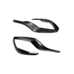 Карбоновые накладки на воздуховоды переднего бампера для MERCEDES BENZ AMG GT50 GT53 2019+ АМГ Мерседес Бенц