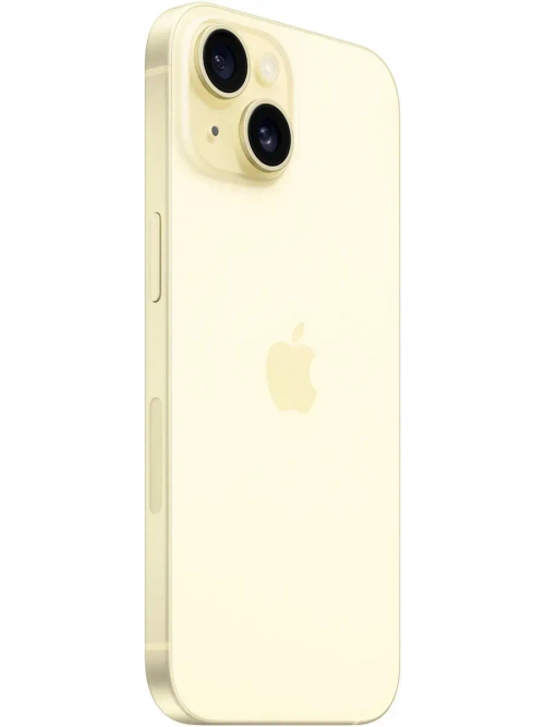 Смартфон Apple iPhone 15 128 ГБ; nanoSIM+eSIM; желтый