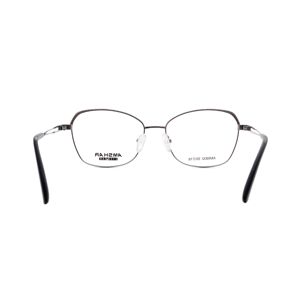 Оправа бабочка Amshar AM8932 C6 черный/серебро (Китай)