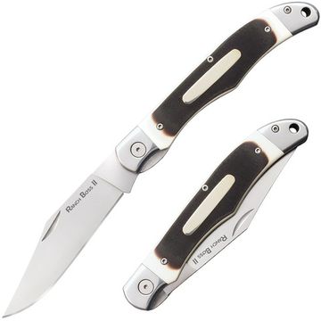 Складной нож Cold Steel 20NPM1 Ranch Boss 2 c клинком из стали SK5 Carbon Steel, рукоять G10