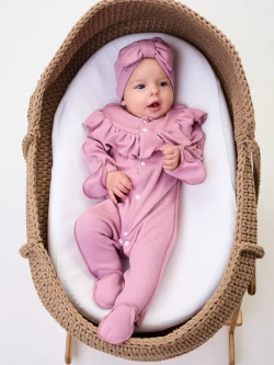 Комбинезон на выписку для новорожденного