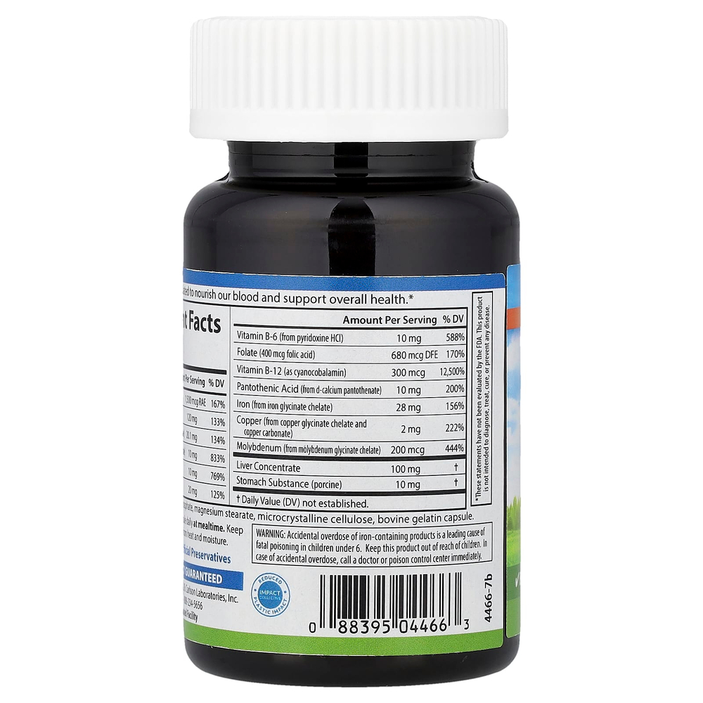 Carlson, Blood Nutrients®, 40 капсул