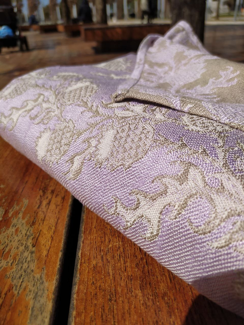 Mokosh wrap  Thistle Lavender