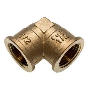 Угольники 90° Sanha Purafit с внутренней резьбой из бронзы (серия 3090)