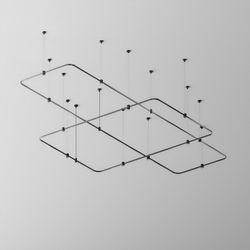 Соединитель угловой L-образный для треков накладных Maytoni Accessories for tracks Flarity TRX154-RC80-B