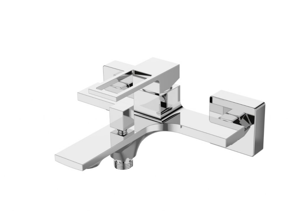 Смеситель BelBagno LUCE для ванны и душа с ручным душем LUC-VASM-CRM