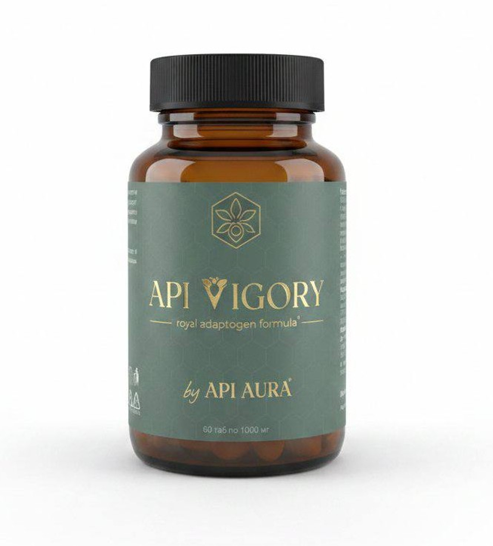 API VIGORY (АПИ ВИГОРИ) Молочко маточное лиофилизированное с экстрактом женьшеня