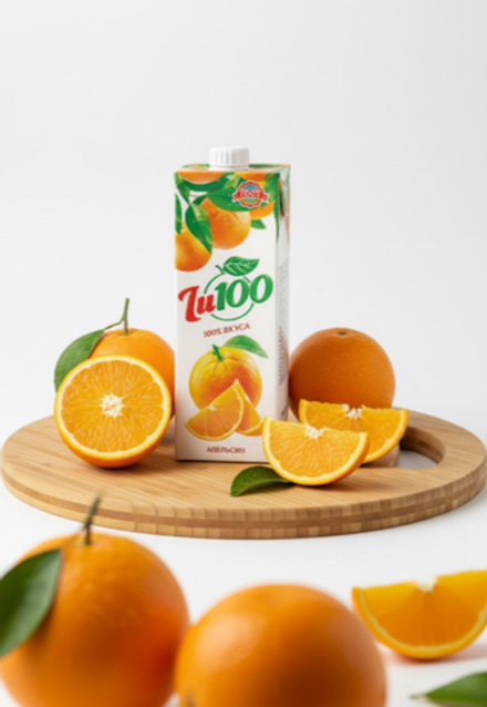 Нектар Апельсиновый Zu100, 1 л