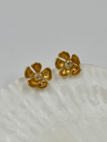 Серьги Цветы Chanel