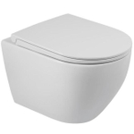 Унитаз подвесной Cezares STYLUS CZR-513-TH-R безободковый с сиденьем BelBagno BB902SC