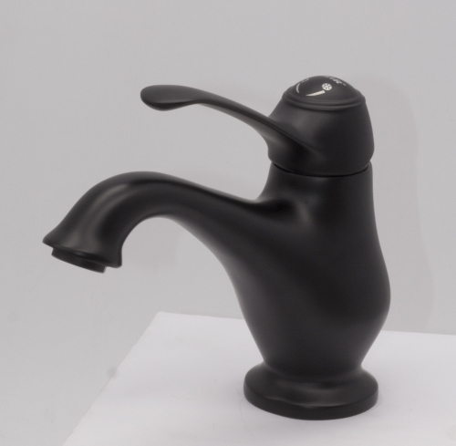 413511-C Смеситель од. для раковины (ЧЕРНЫЙ) ViEiR (10/1шт)