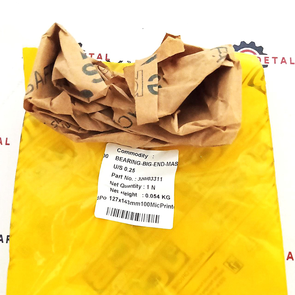 Комплект вкладышей шатунных (0,25 мм) | 320/09471, 320/09206 | JCB