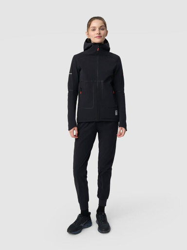 Зимняя беговая куртка GRI Темп 5.0 женская чёрная