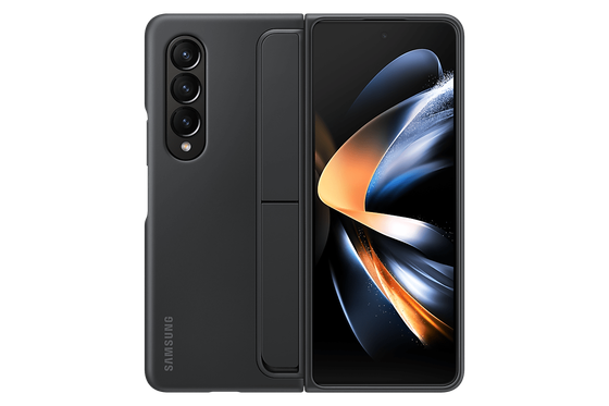 Чехол Samsung Standing Cover with Pen для Z Fold 4 (EF-OF93PCBEGRU) черный