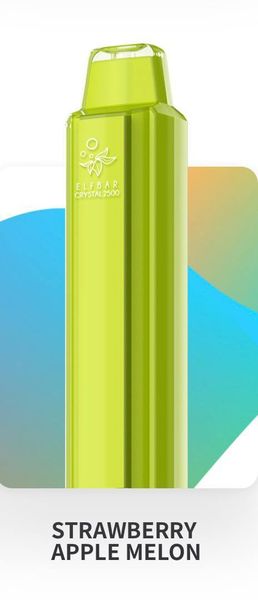 Купить Одноразовый Pod Elf Bar Crystal  - Melon Strawberry Apple (2500 puffs)