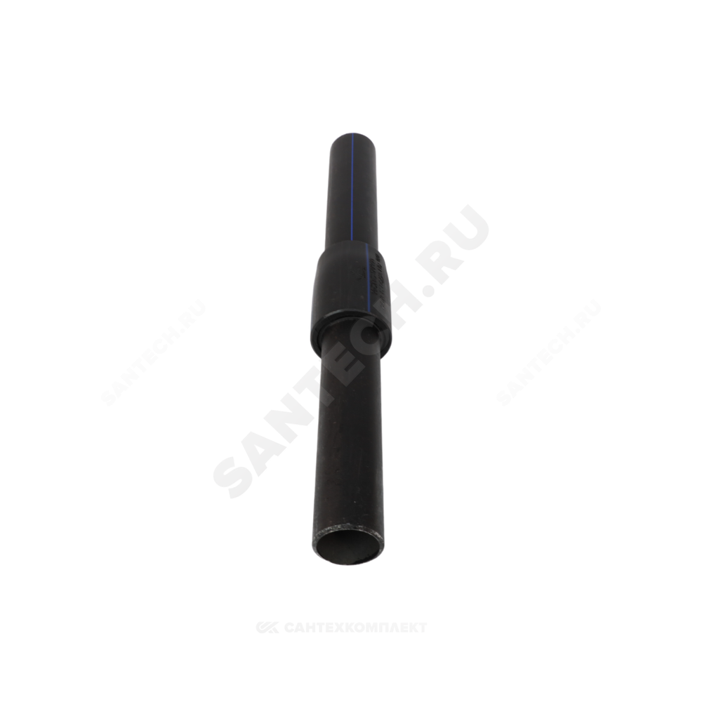 Переход ПЭ100-сталь неразъемный Дн 50х40 Ру16 SDR11