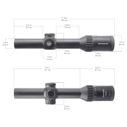 Прицел Vector Optics Continental 1-8x24 Tactical ED - фото 10