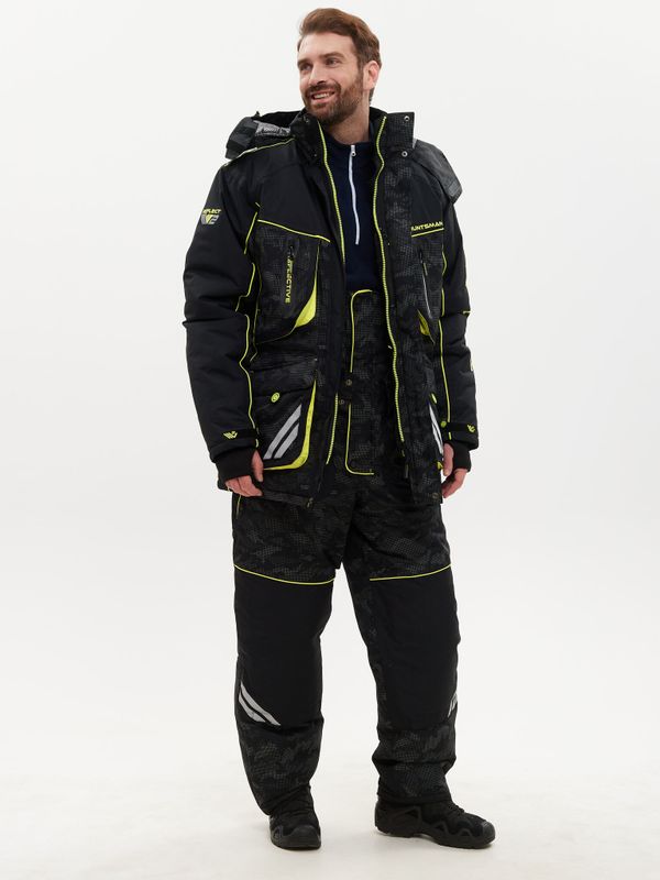 Костюм зимний Siberia Reflect V2 ткань Breathable Reflex Membrane цвет Черный