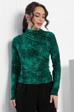 Лонгслив Тайна сердца (зеленый) Б12925-7М LT Collection