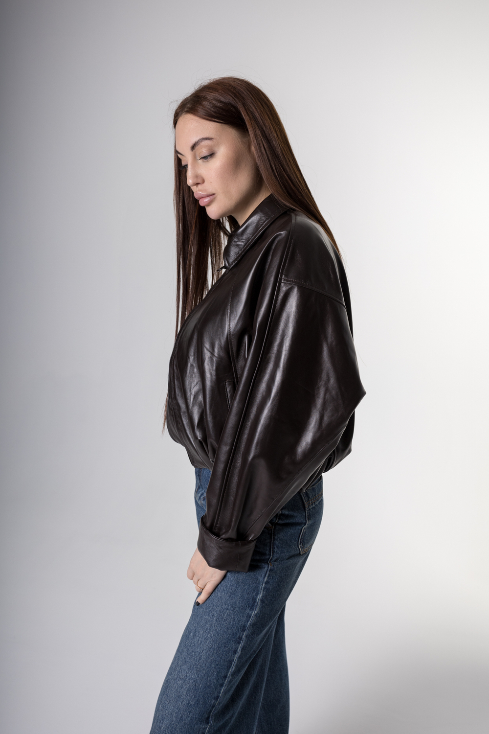 Куртка из натуральной кожи