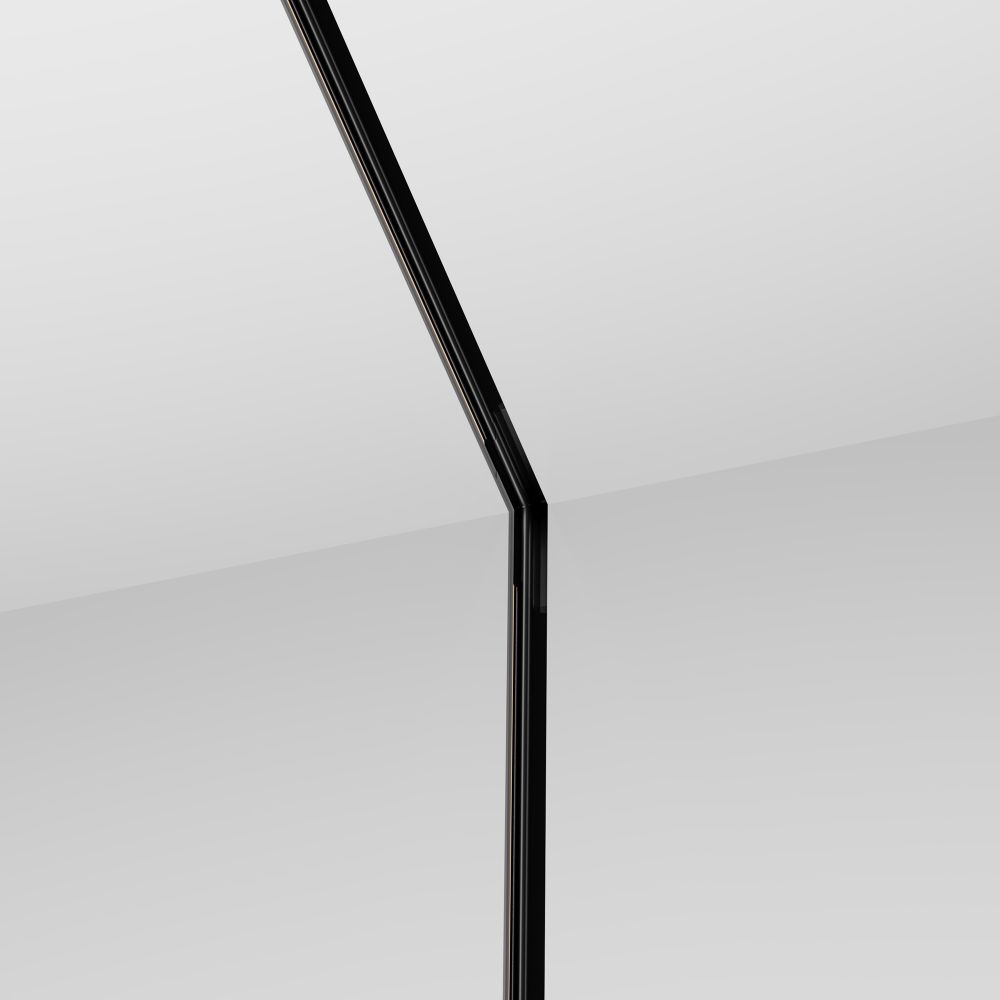 Коннектор угловой внутренний, встраиваемый под ГКЛ 9,5 мм Maytoni Levity TRA184ICL-12B