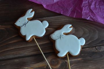 Пасхальные пряники "зайка"