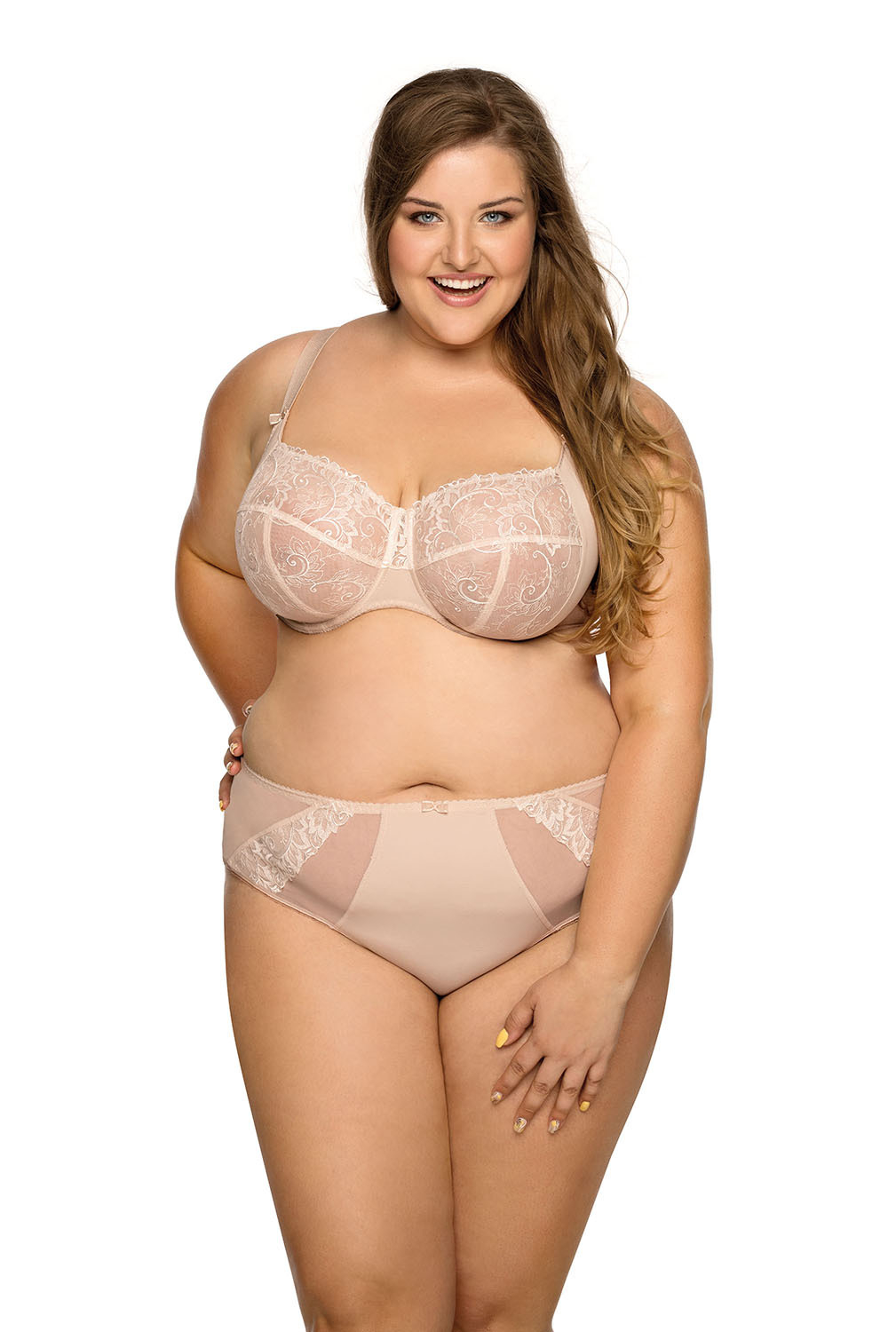 Бюстгальтер Subtle Temptation Soft MAXI Beige Bella Misteria