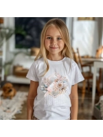 Термонаклейка на одежду, термопринт Цветок