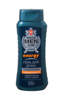 Iris Gentlemen club Гель для душа Energy тонизирующий 400мл