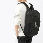 Mizuno Polyester Laptop Bag Regular Unisex Black