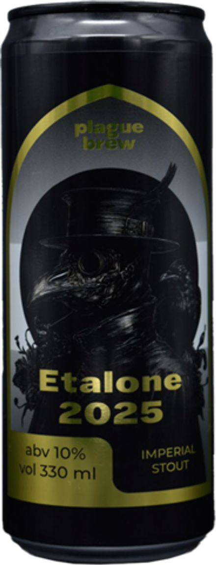 Пиво Плейг Эталон 2025 / Plague Etalone 2025 0.33 - банка