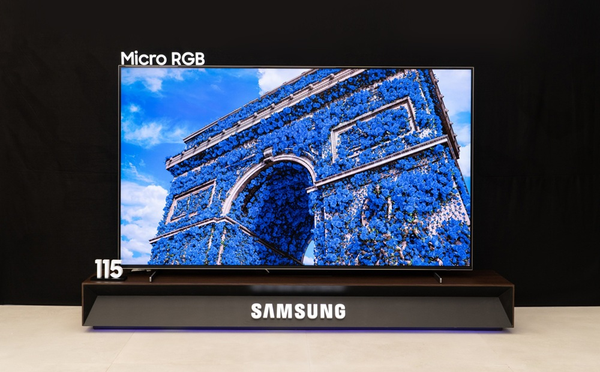 Samsung выпустил первый в мире 115-дюймовый телевизор с технологией Micro RGB
