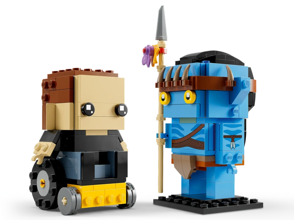 Конструктор LEGO BrickHeadz 40554 Avatar: Джейк Салли и его Аватар