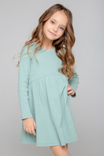 КР 5778/голубой прибой к359 платье для девочки