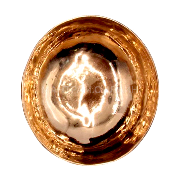Чаша поющая ручная ковка 7 металлов цвет золотой d=20 см 801-1000 г