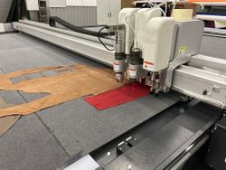 Автоматическая резка кожи на плоттере - услуги