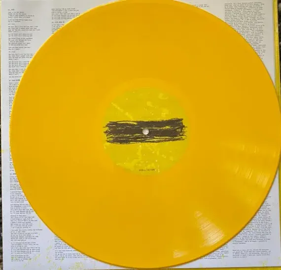 Ed Sheeran – - (Subtract) (Yellow) LP