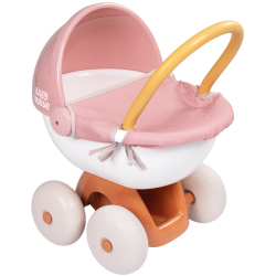 Smoby Baby Nurse - Глубокая коляска с пластиковым козырьком для куклы 42 см 220395