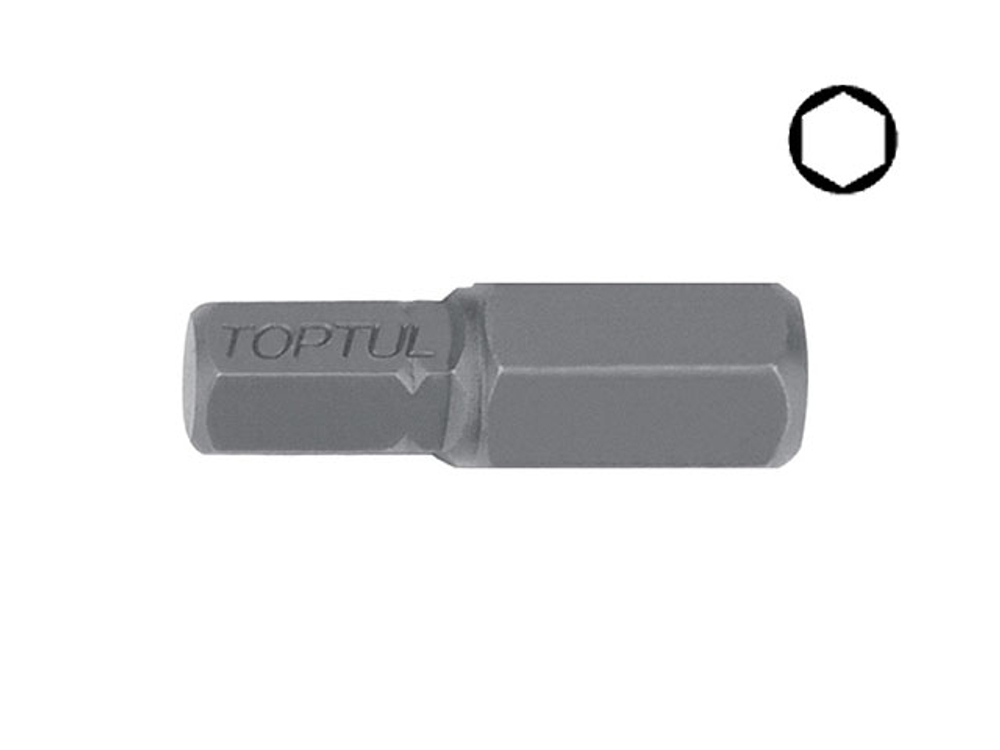 Насадка шестигранник  6мм 5/16" TOPTUL (FSDA1006)