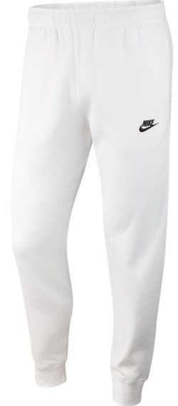 Мужские теннисные штаны Nike Sportswear Club Fleece M - белый