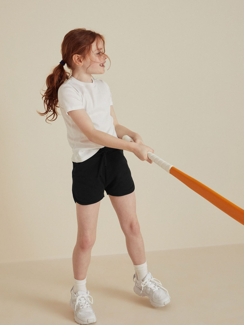 Шорты спортивные для девочки Next 153-952, Черный