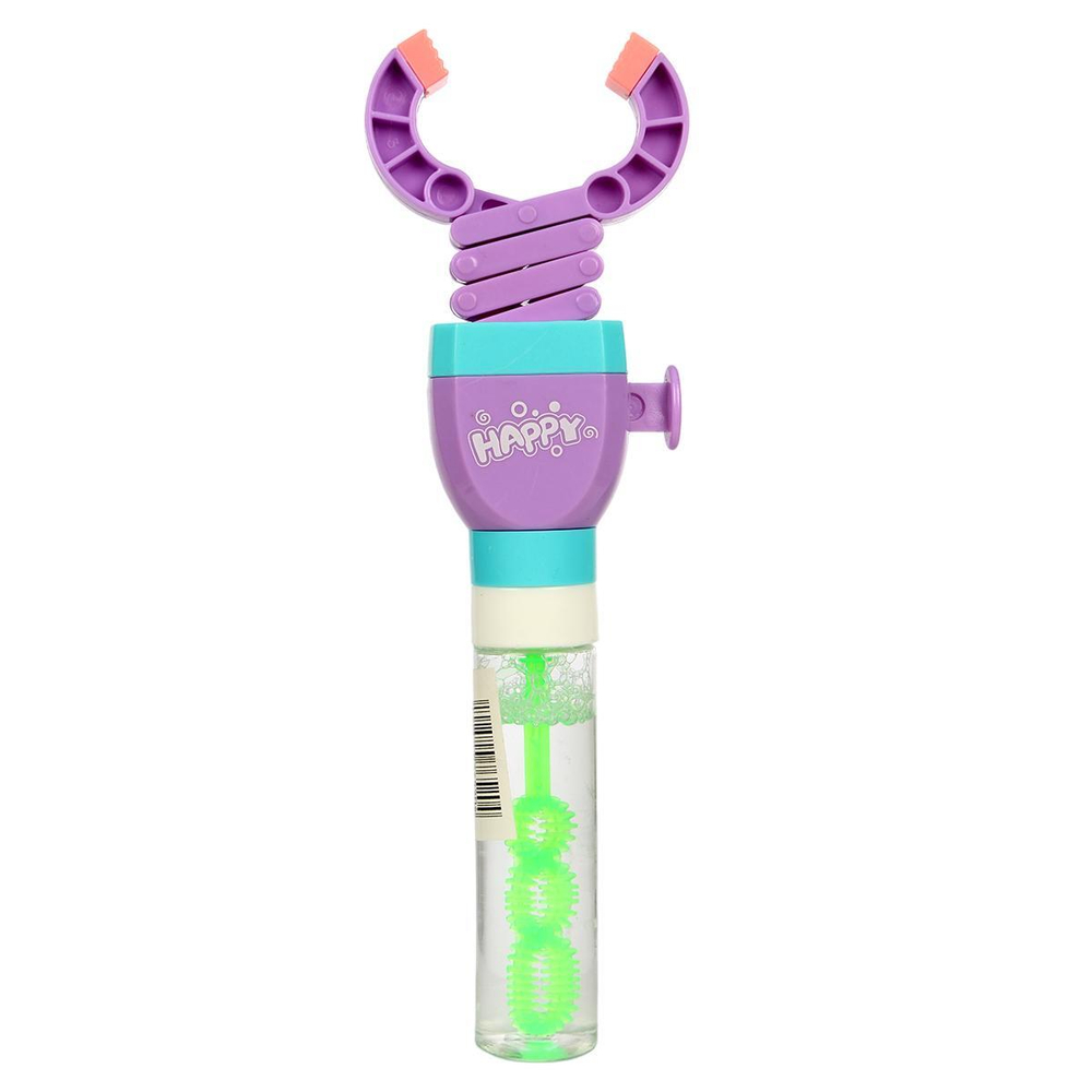 Мыльные пузыри Щипцы 21 см, 3 цвета микс,, с-30103