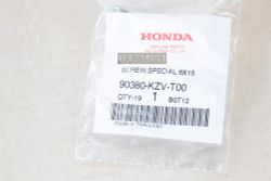 90380-KZV-T00. Screw, 6x15