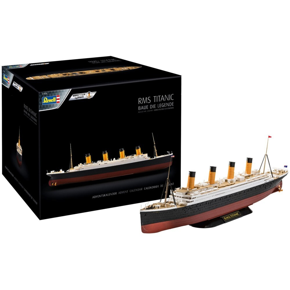Revell - Advent Calendar RMS Titanic 1:600 Самостоятельная сборка модели 01038 / артикул   01038  / GTIN 4009803010380