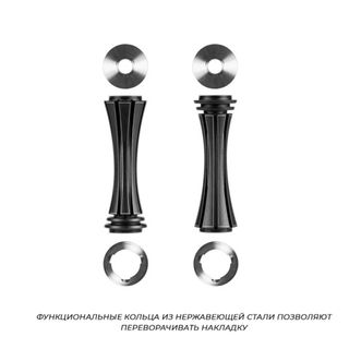 Купить Кальян Alpha Hookah Model X Reverse - Black Matte