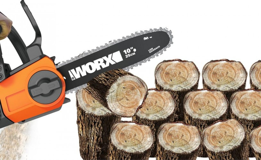 Пила цепная аккумуляторная Worx WG322E