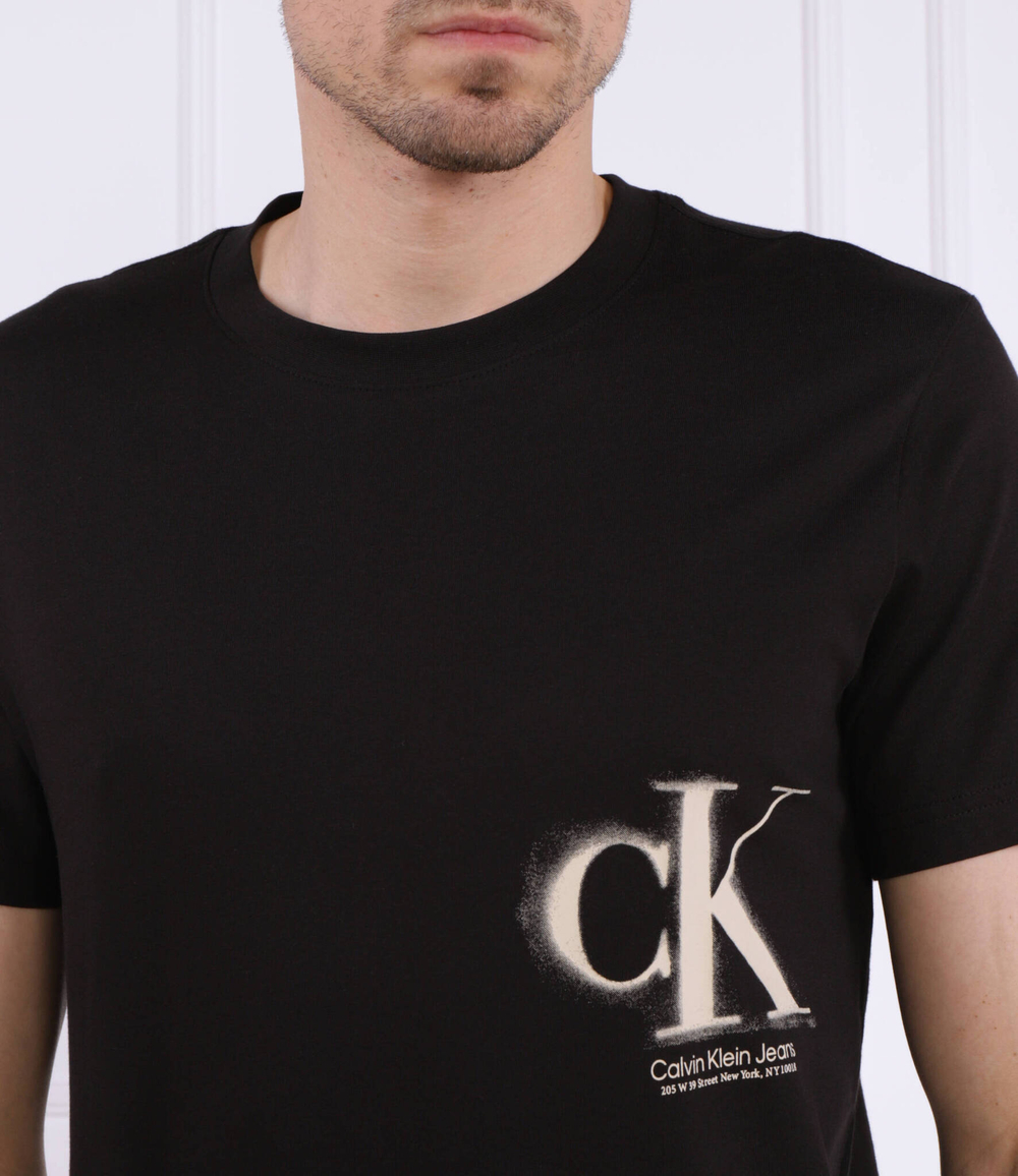 Футболка CK SPRAY CALVIN KLEIN JEANS - черный(J30J322875)